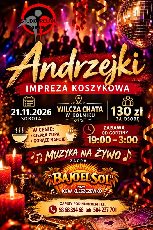 Andrzejki Impreza koszykowa